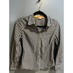 Boden Gingham Blouse - Women's Size 4R